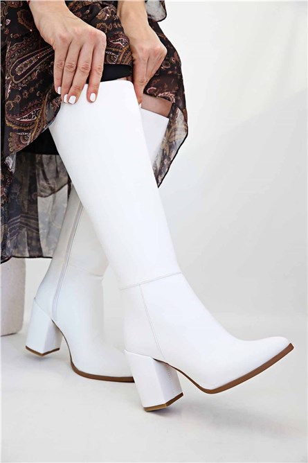 Botas Femininas - Brancas #316671