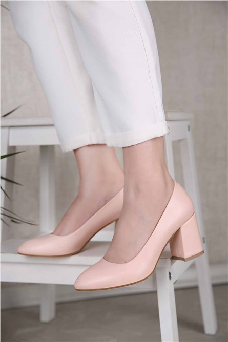 Sapatos femininos elegantes - Rosa #311389