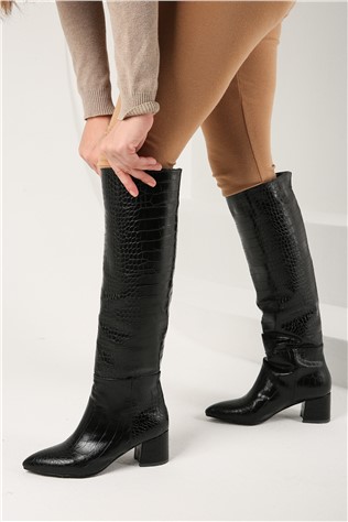 Botas Femininas - Pretas #320357