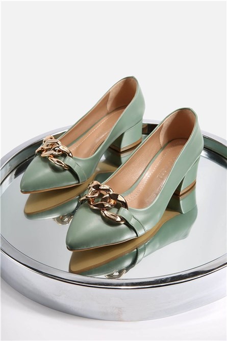 Sapatos casuais femininos - Menta #329783