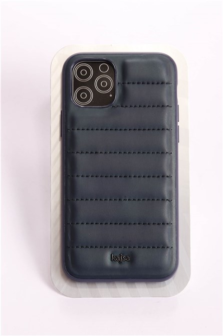 Capa de couro para iPhone 11 Pro Azul 734280