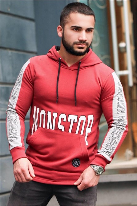 Moletom Masculino - Vermelho Claret #285029