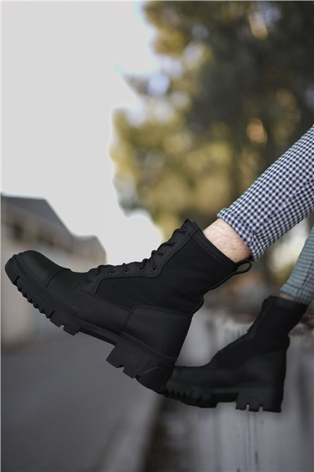 Muške čizme - mat crne #402216