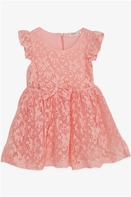 Children's dress for a girl - Salmon #381166 Children's dress for a girl - Salmon #381166
