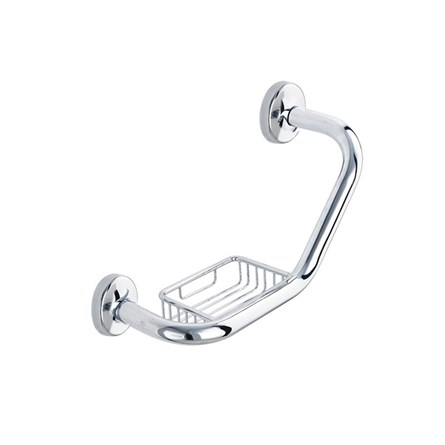 Úžitková rukoväť Lider 1016A s poličkou – chróm #340130