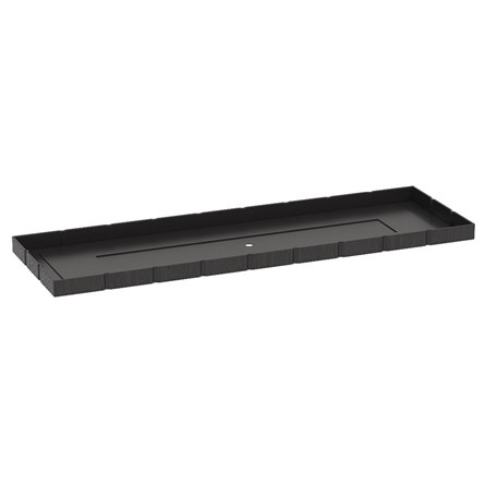 Tappetino per fioriera Lider 55 cm - Nero #341302