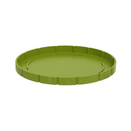 Lider Round Planter Mat - Green #343977