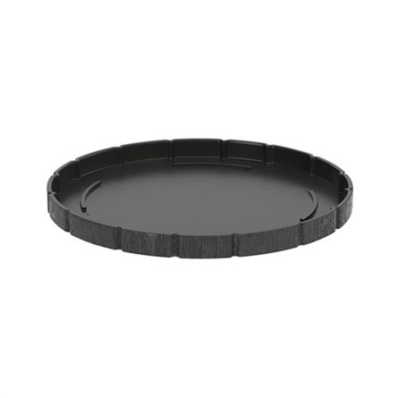 Lider Round Small Pot Stand - Black #343976
