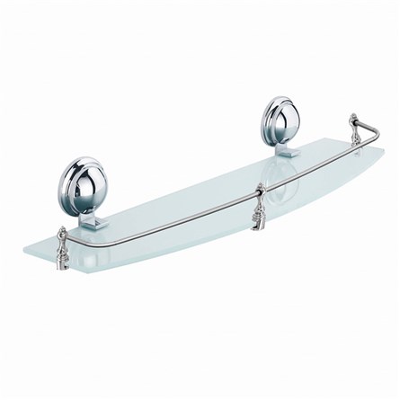 Lider Uludağ Ripiano in vetro 50 cm - Cromo #340063