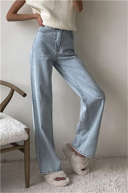 Calça Jeans Feminina Mg1151 - Azul Claro 306281