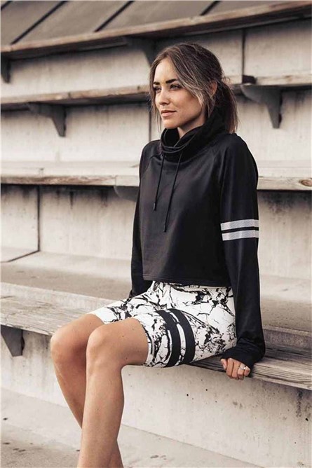 Moletom feminino Madmext - Preto #286725