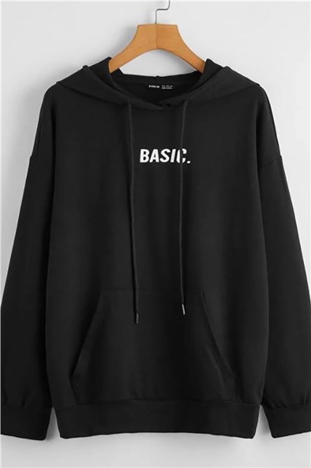 Moletom feminino Madmext - Preto #290148