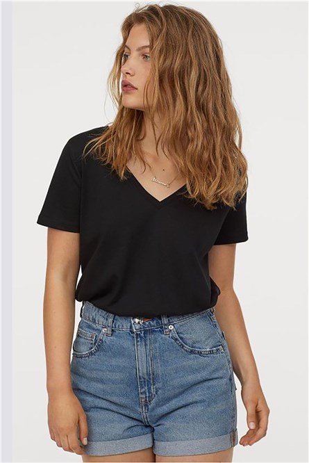 Tricou dama MG310 - Negru 288207