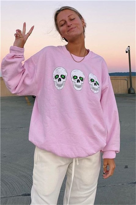 Moletom Feminino MG1274 - Rosa #320631