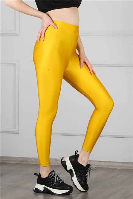 Madmext Legging Feminina  - Amarela #290703