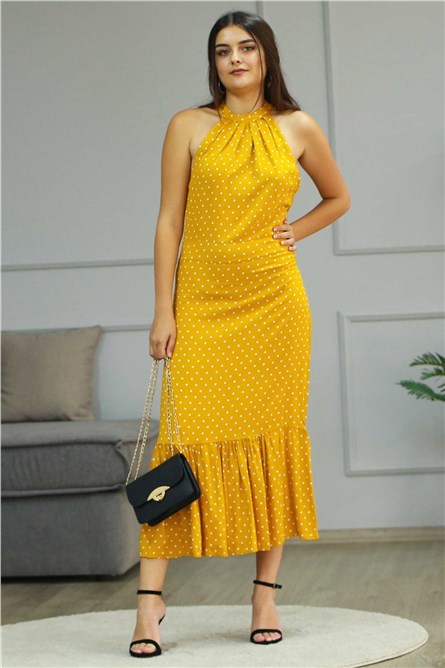 Madmext Vestido feminino  - Amarelo #289284