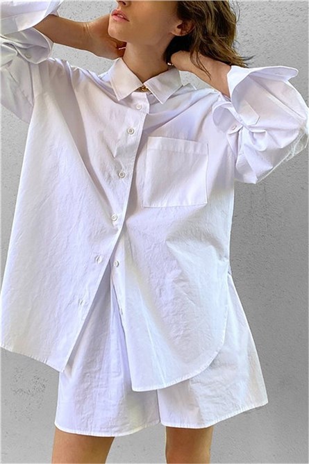 Conjunto Feminino MG1407 - Branco #327373