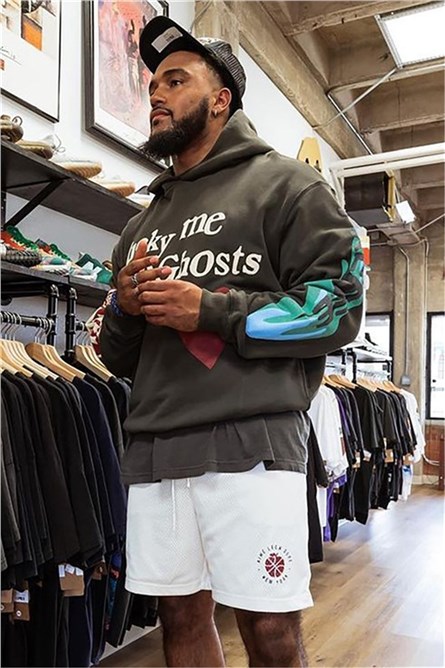 Moletom Oversize Masculino 5338 - Cinza Escuro #321131