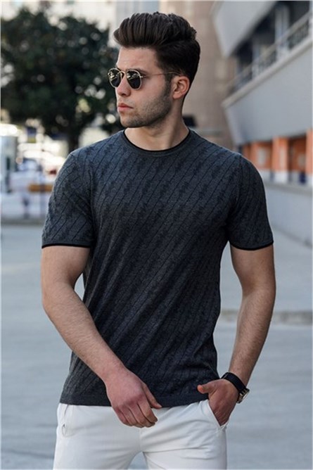 Camiseta Masculina 5119 - Antracite 303793