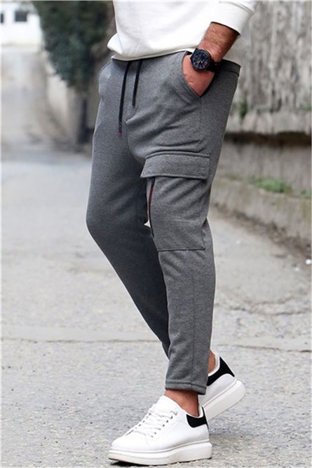 Madmext Jogger masculino  - cinza #301964