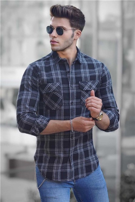 Muška košulja 4687 - Antracit 289326