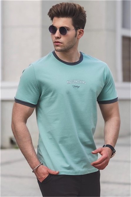 Camiseta Masculina - Menta 306001