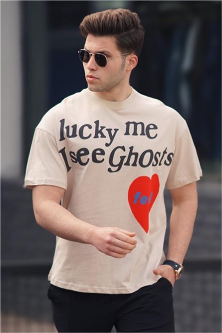 Camiseta Masculina 5263 - Bege 303870