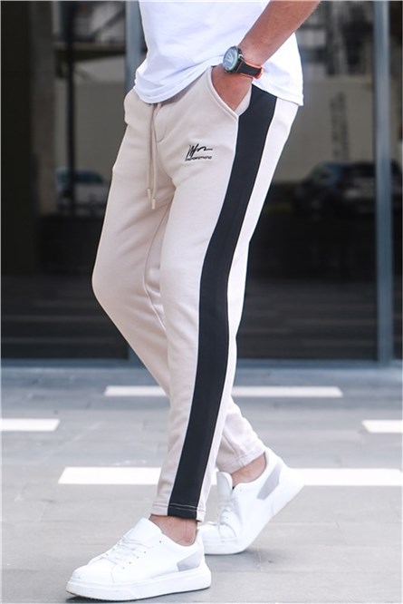 Calça Esportiva Masculina 5618 - Bege Claro #319814