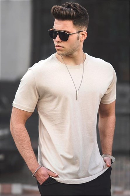 Camiseta Masculina 4951 - Bege 300306