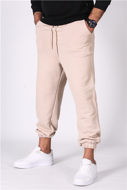 Madmext Men's Jogger - Beige #293192
