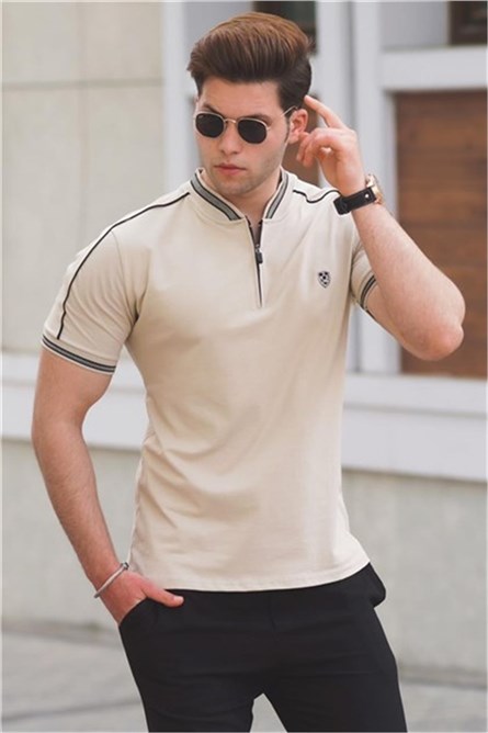 Camiseta Masculina 9281 - Bege 305977