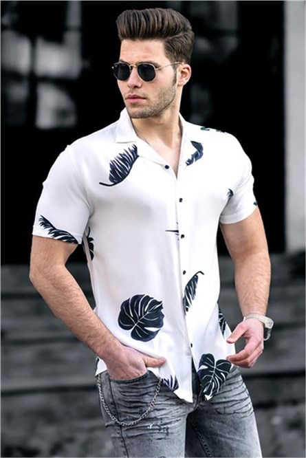 Camisa masculina 4934 - Branca 291007