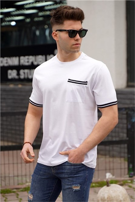 Camiseta Masculina 5352 - Branca #329322