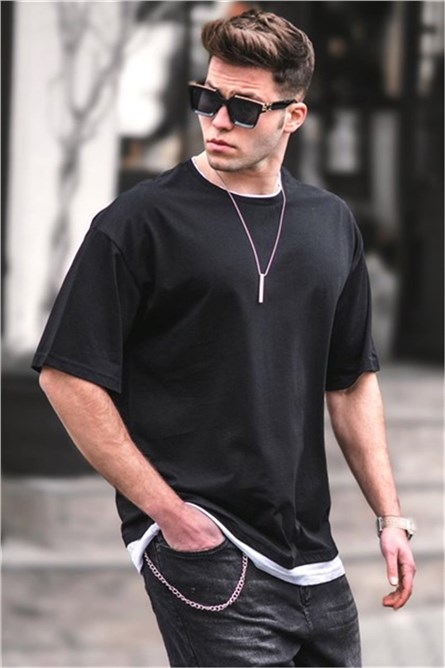 Muška majica 4978 - Crna 300341