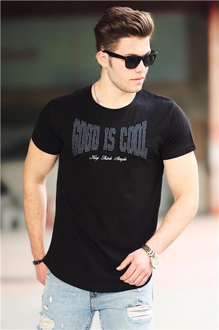 Camiseta Masculina 4462 - Preta 287343