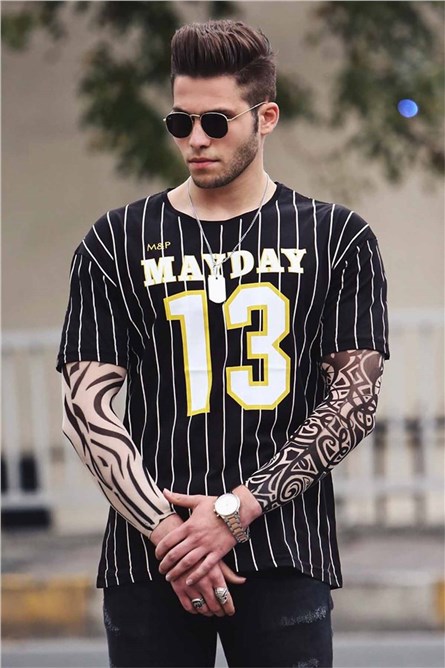 Camiseta Masculina 3008- Preta 285652