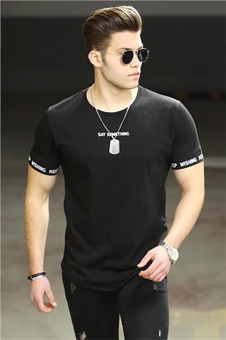 Camiseta Masculina 4461 - Preta 287403
