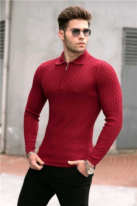 Suéter Masculino 4713 - Vermelho 290311