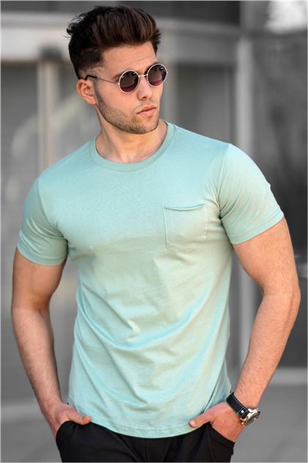 Camiseta Masculina - Menta 303117