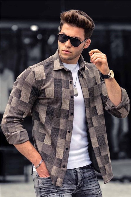 Muška košulja 9308 - Kamel 288873