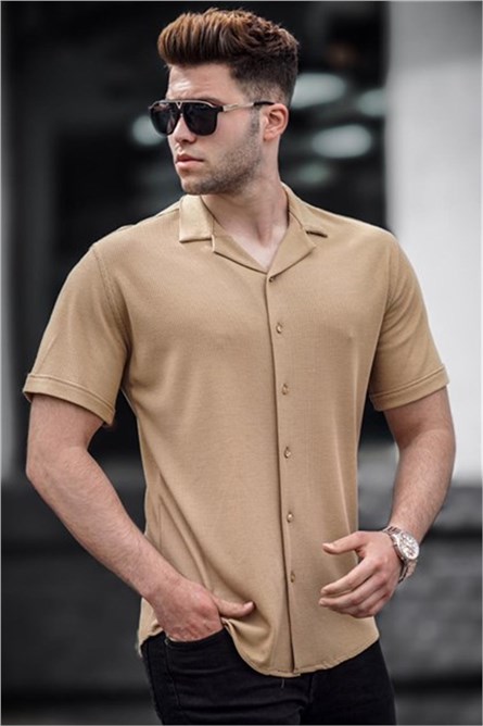 Camisa masculina 5500 - Camelo 306077