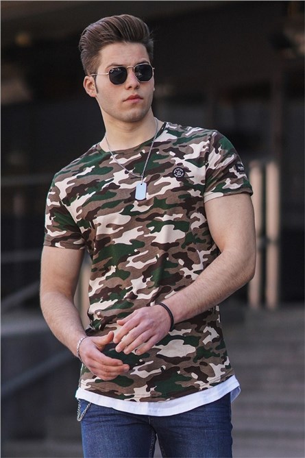Camiseta Masculina 4480 - Camuflagem 288105