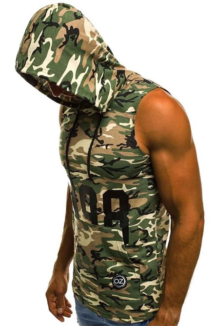 Moletom Masculino Sem Mangas 2563 - Camuflado 286038