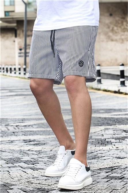 Shorts Masculino 4253 - Preto/Branco 306606