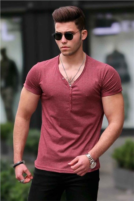 Camiseta Masculina 4052 - Vermelha 286076