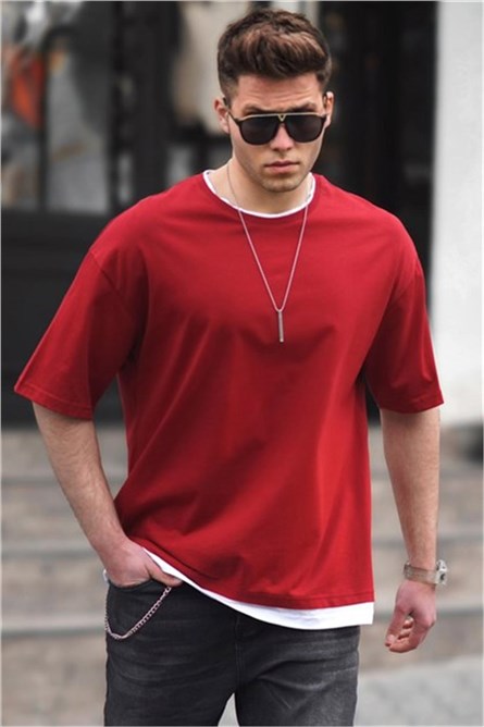 Camiseta Masculina 5098 - Vermelho Azulejo 300421