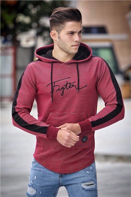 Moletom Masculino - Vermelho Claret #286598