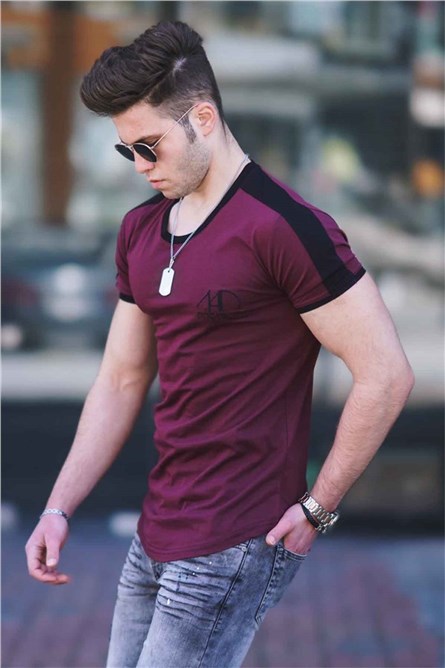 Muška majica 4472 - Bordo 288032