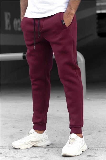Calça esportiva masculina 4210 - Bordeaux 290099