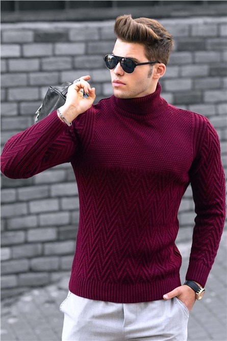 Suéter Masculino 4655 - Vermelho 288937